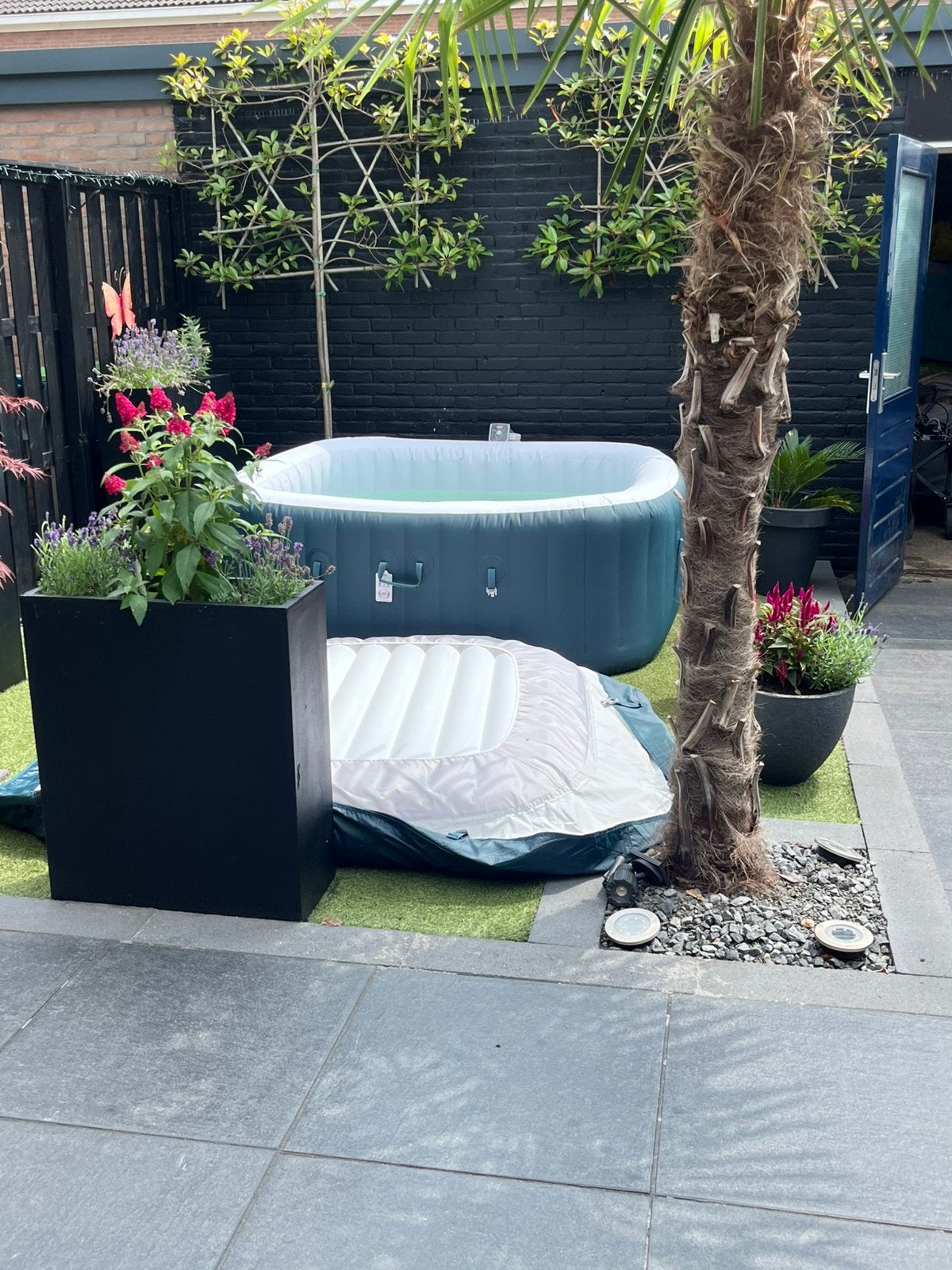 Jacuzzi te koop 4 personen, Ophalen, Zo goed als nieuw