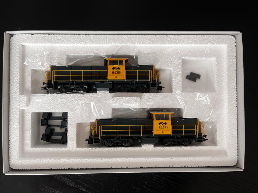 Märklin 37620 NS serie 6400 dubbeltractie - Nieuwstaat, Hobby en Vrije tijd, Modeltreinen | H0, Ophalen, Wisselstroom, Locomotief