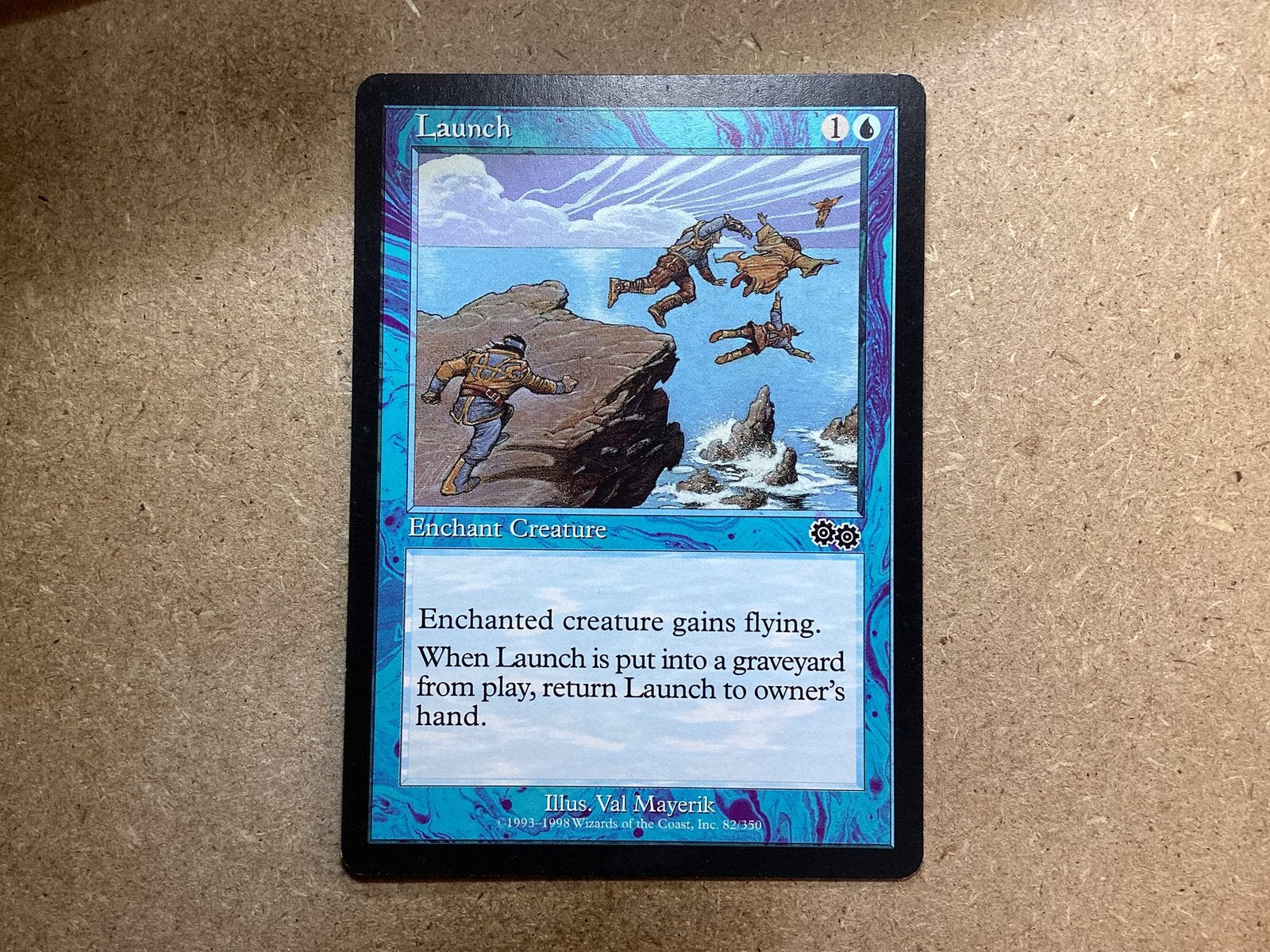 1x Launch [082/350] (Excellent), Ophalen of Verzenden, Zo goed als nieuw, Losse kaart