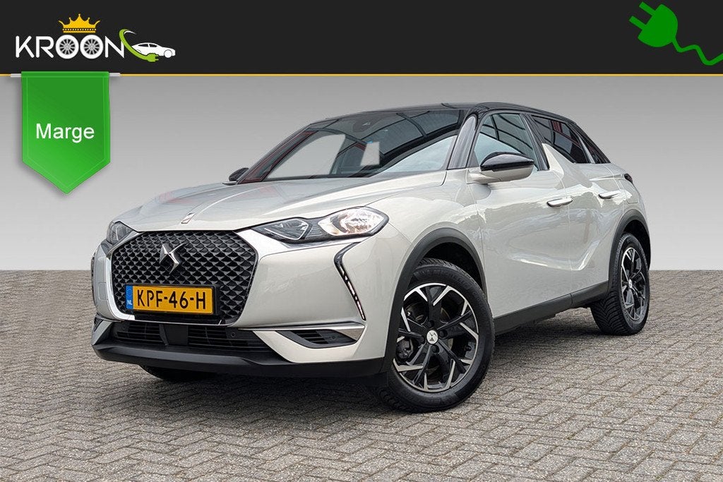 DS DS 3 Crossback E-Tense Bastille 50kWh SOH 94% 360 Camera, Auto's, DS, Gebruikt, Zwart, Lichtsensor, Met garantie (alle)
