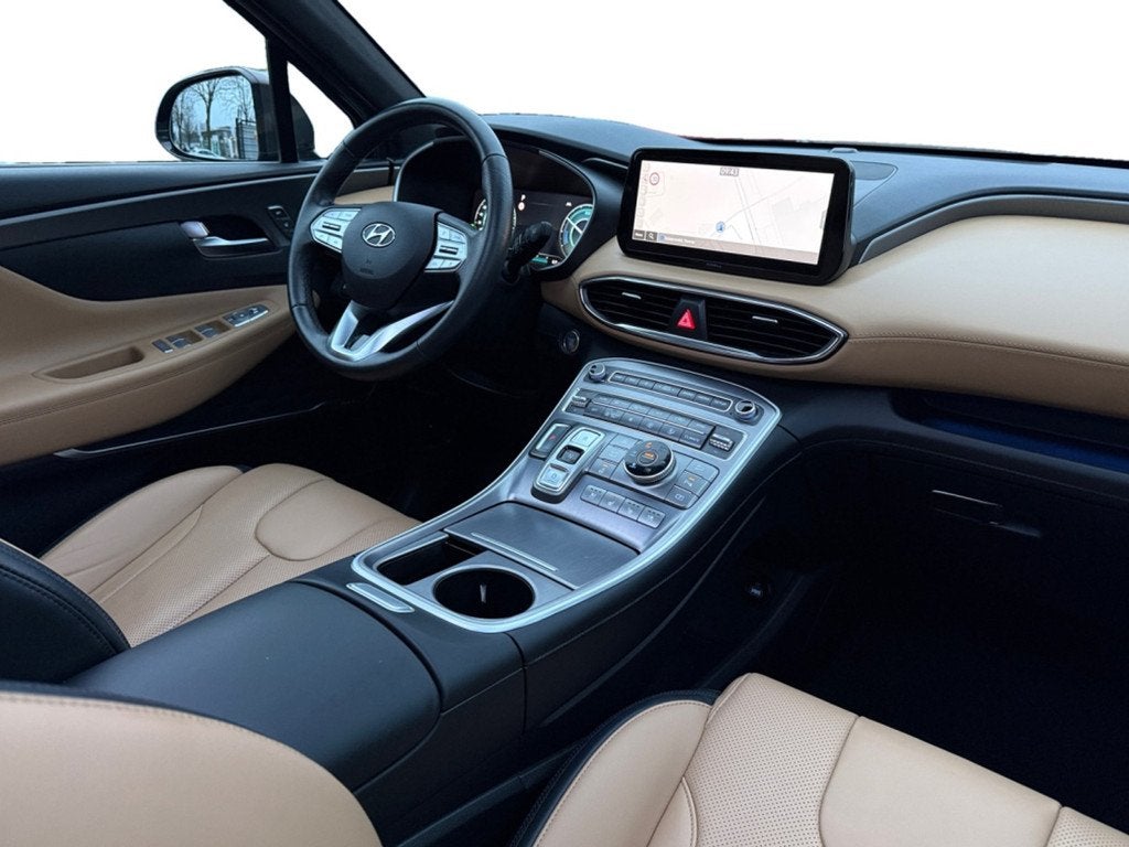 Hyundai Santa Fe 1.6 T-GDI PHEV Premium Sky I Panoramadak I, Auto's, Hyundai, Santa Fe, Gebruikt, Euro 6, 4 cilinders