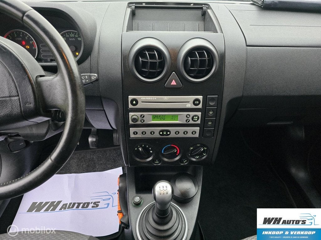 Ford Fusion 1.6-16V Fusion+ voorruit verw. Privat glass, Auto's, Voorwielaandrijving, 1596 cc, Zwart, Origineel Nederlands