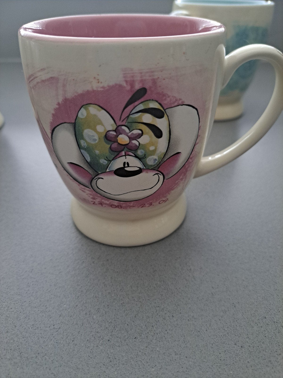 Diddl mok met sterrenbeeld Maagd, Verzamelen, Diddl, Ophalen of Verzenden, Diddlina, Gebruikt, Servies