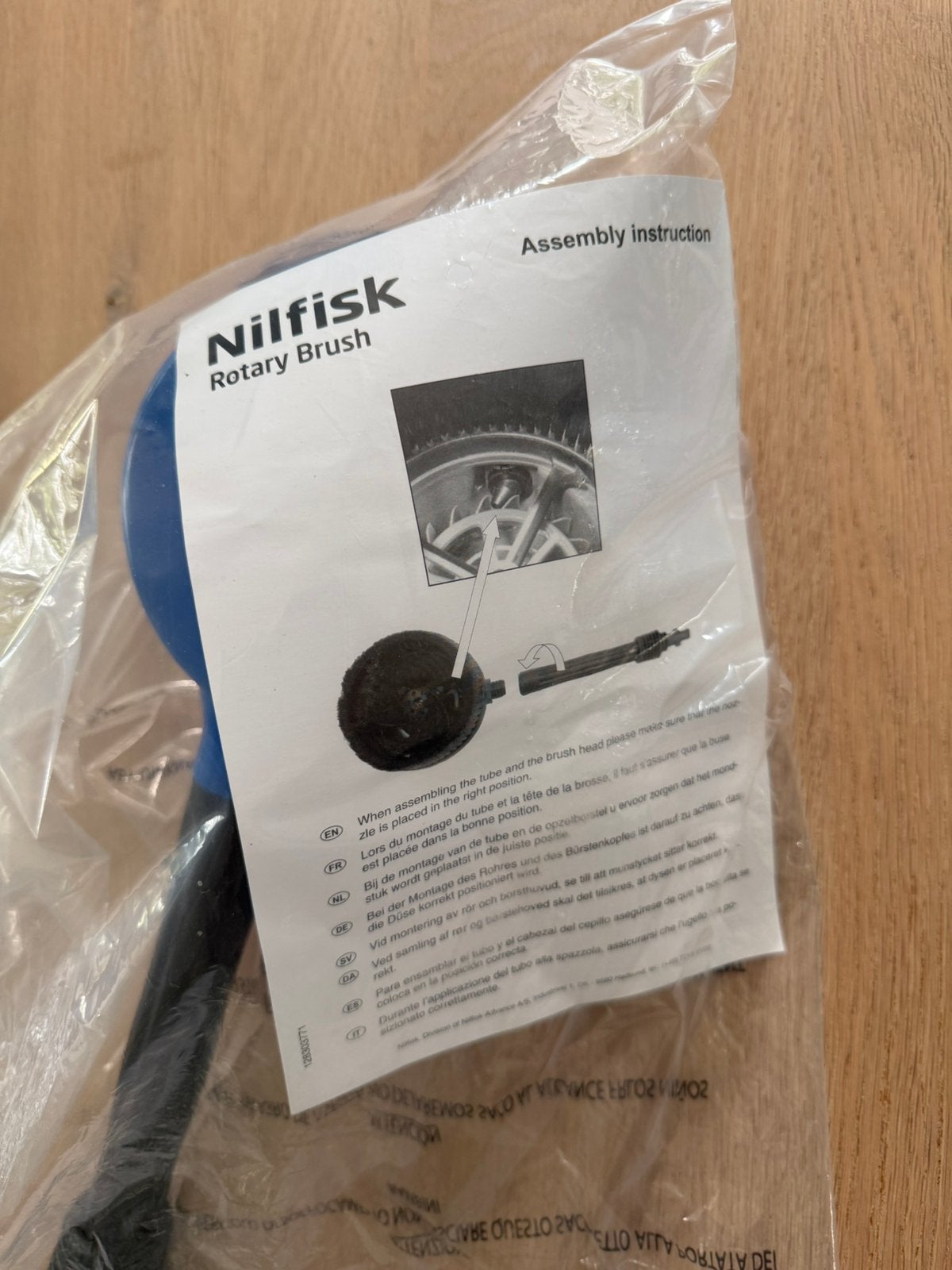 Roterende borstel voor hogedrukspuit, merk Nilfisk, Ophalen of Verzenden, Nieuw, Elektrisch