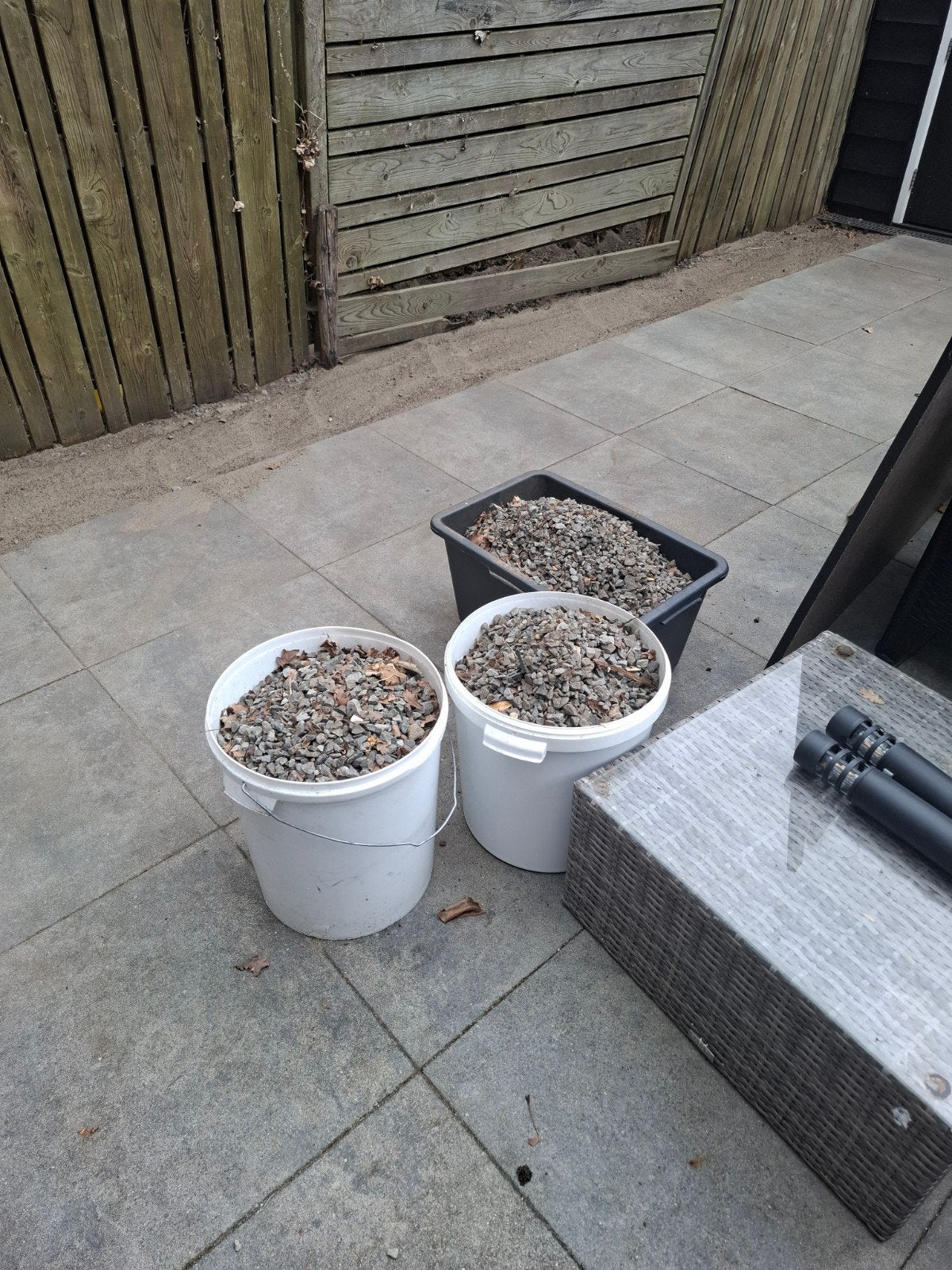 split/grind, Tuin en Terras, Ophalen, Grijs, Basalt, Split