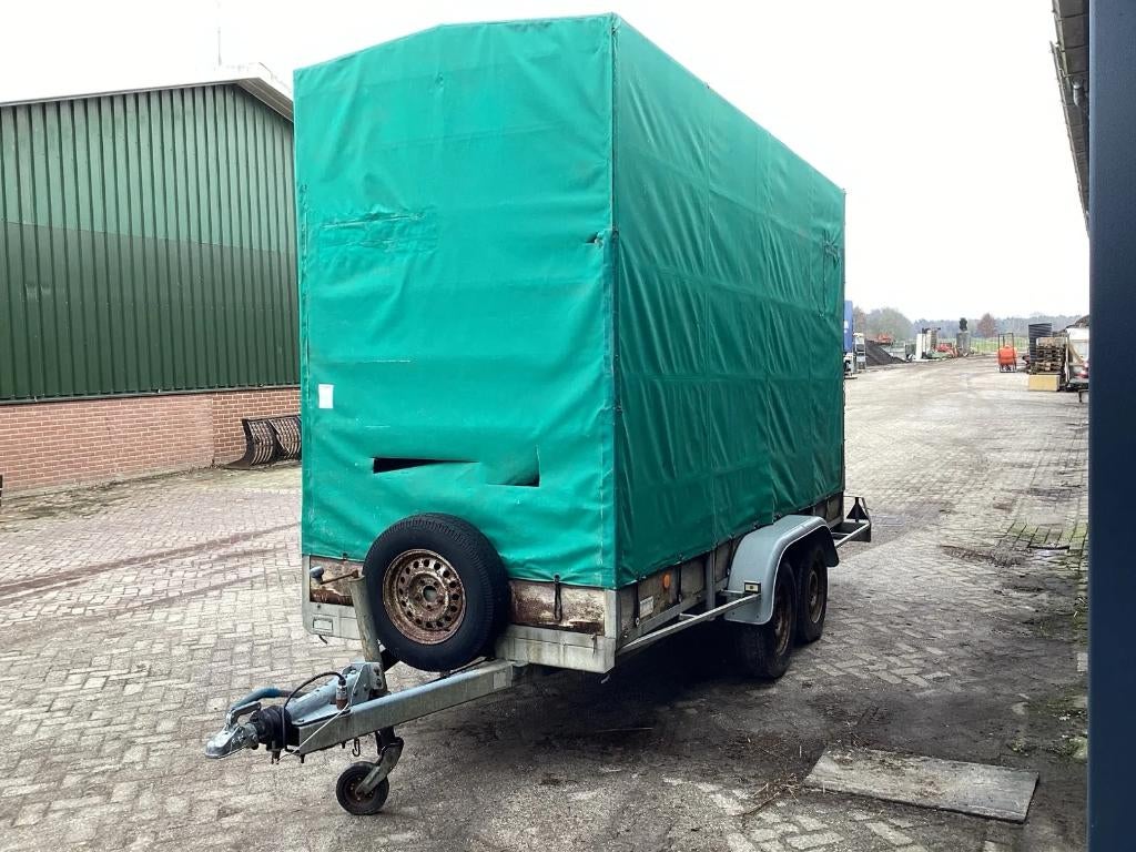 Meto Huif trailer MTB Aanhangwagen 155x415, Auto diversen, Aanhangers en Bagagewagens, Ophalen, Gebruikt