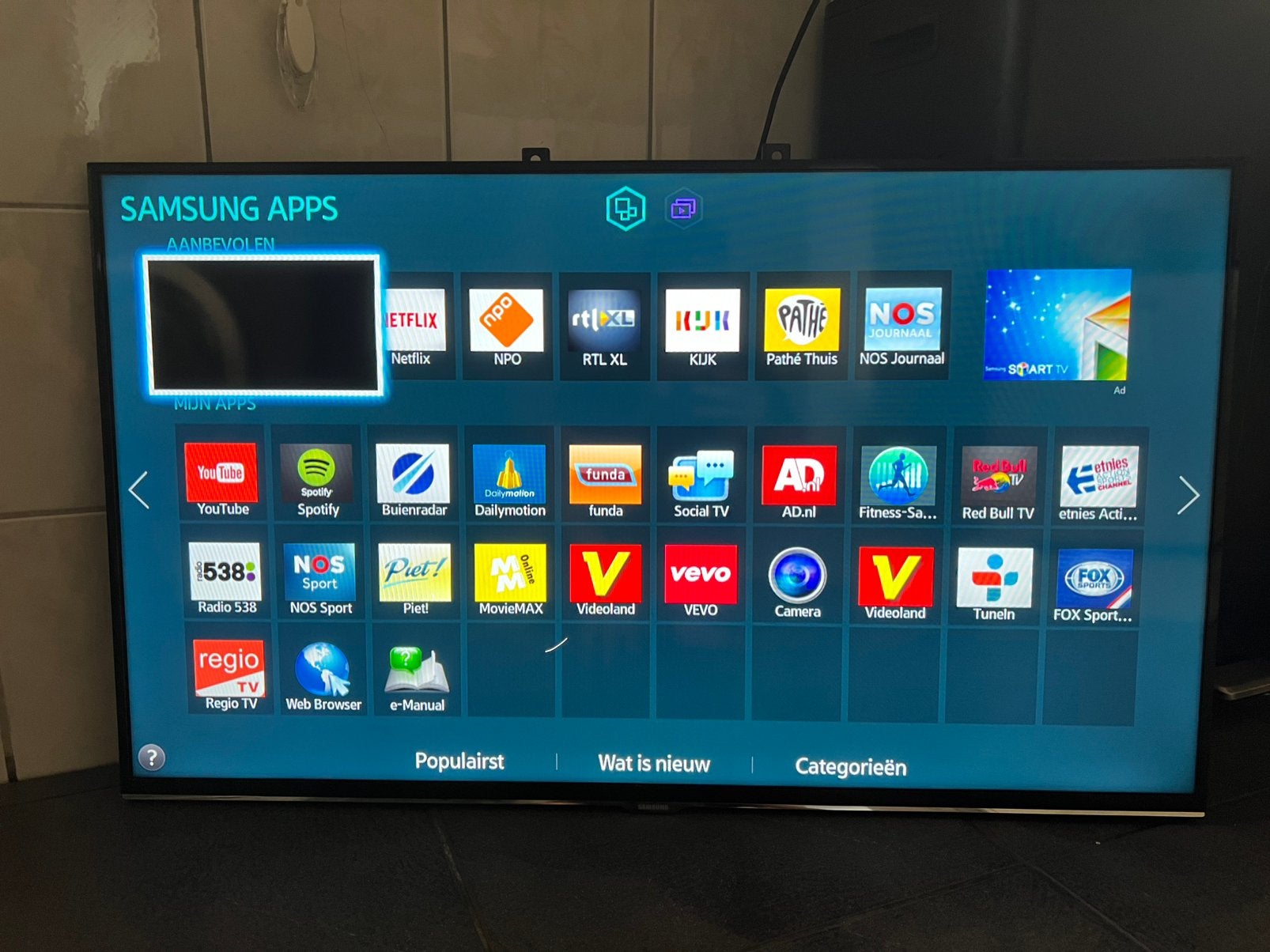 Samsung 40 inch Full HD Smart TV uit de H5500-serie zwart, Audio, Tv en Foto, 50 Hz, Ophalen of Verzenden, Samsung, 100 cm of meer