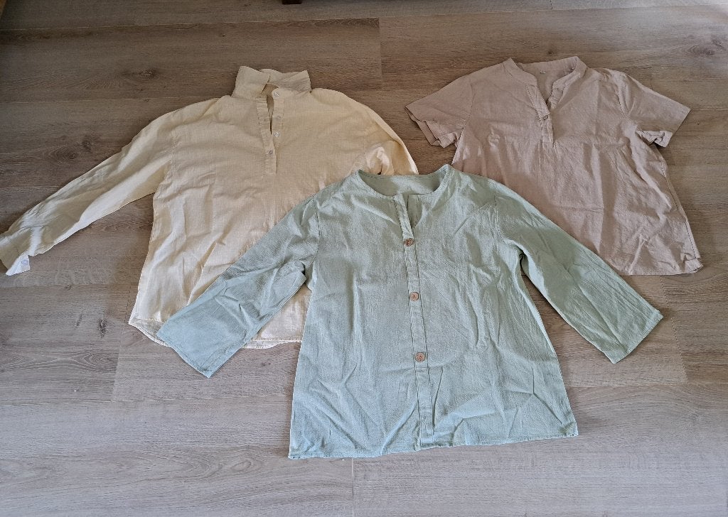 dames bloesjes, Ophalen, Nieuw, Maat 42/44 (L), Geel