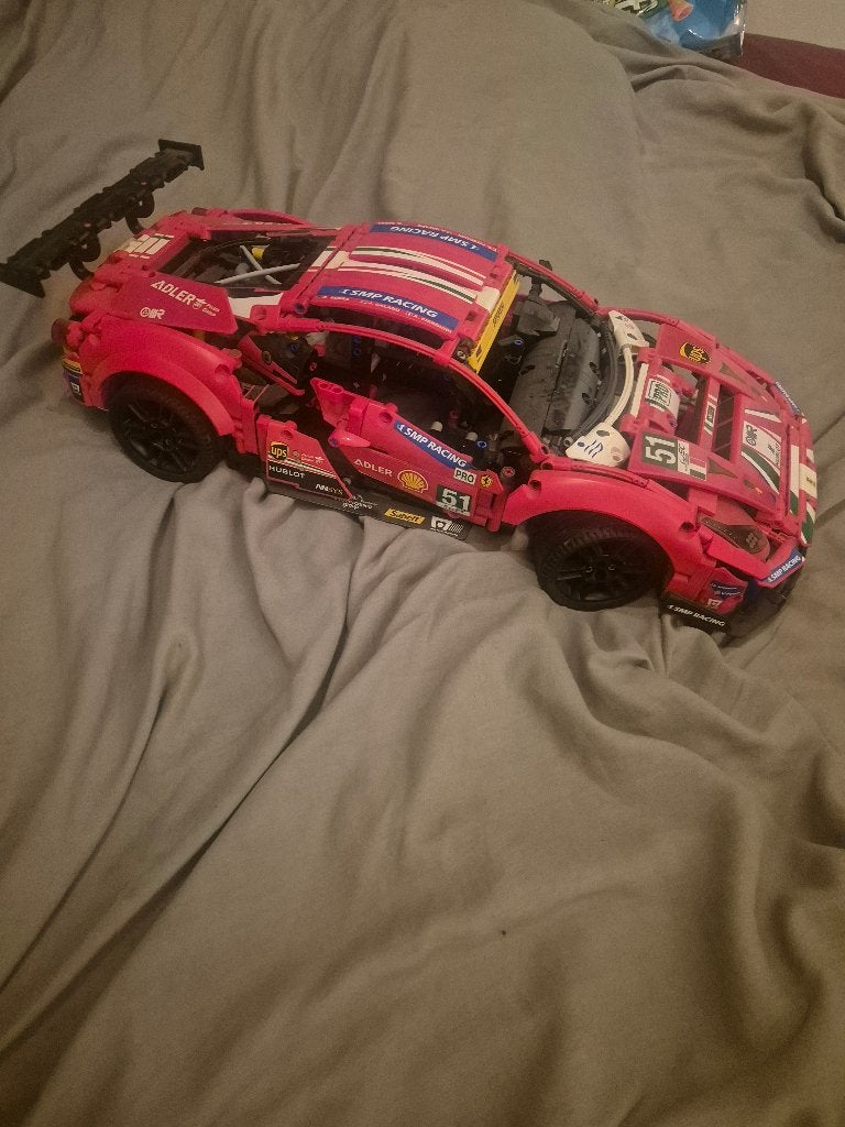 Lego technic Ferrari 488 GTE, Ophalen, Lego, Technic, Complete set