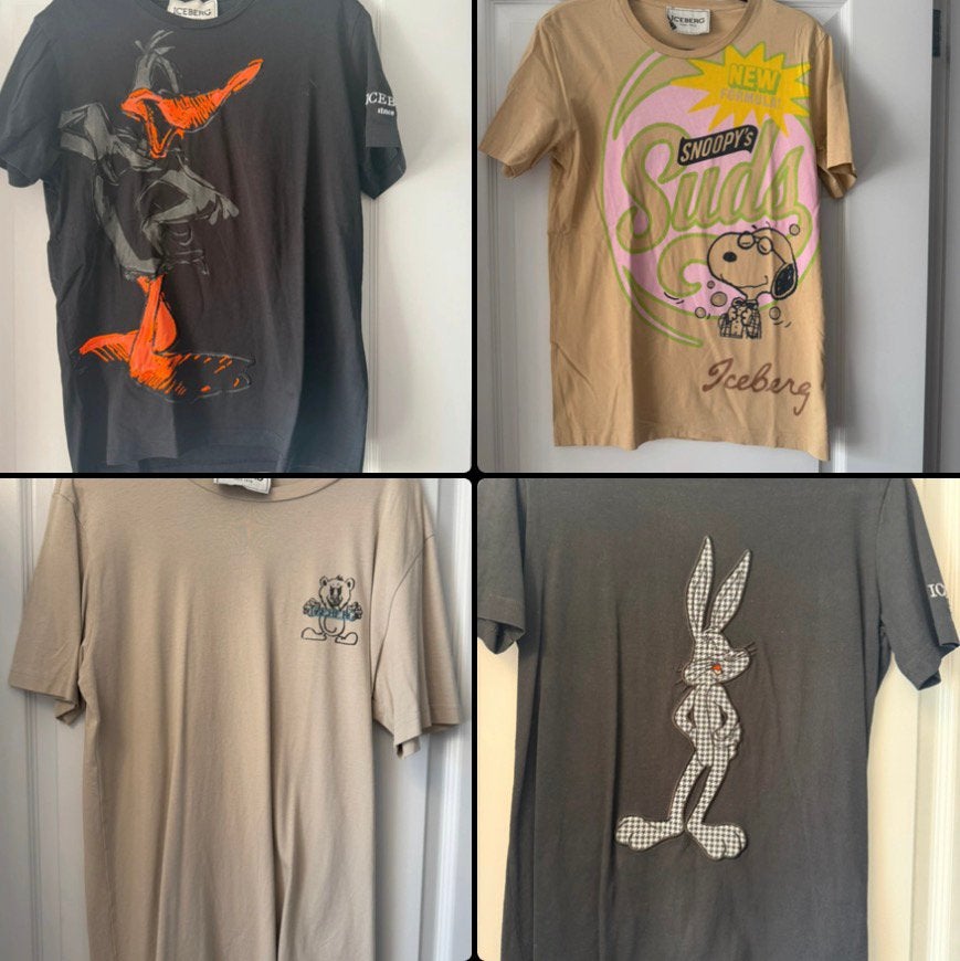 T-shirt van Iceberg, Ophalen, Gedragen, Overige maten
