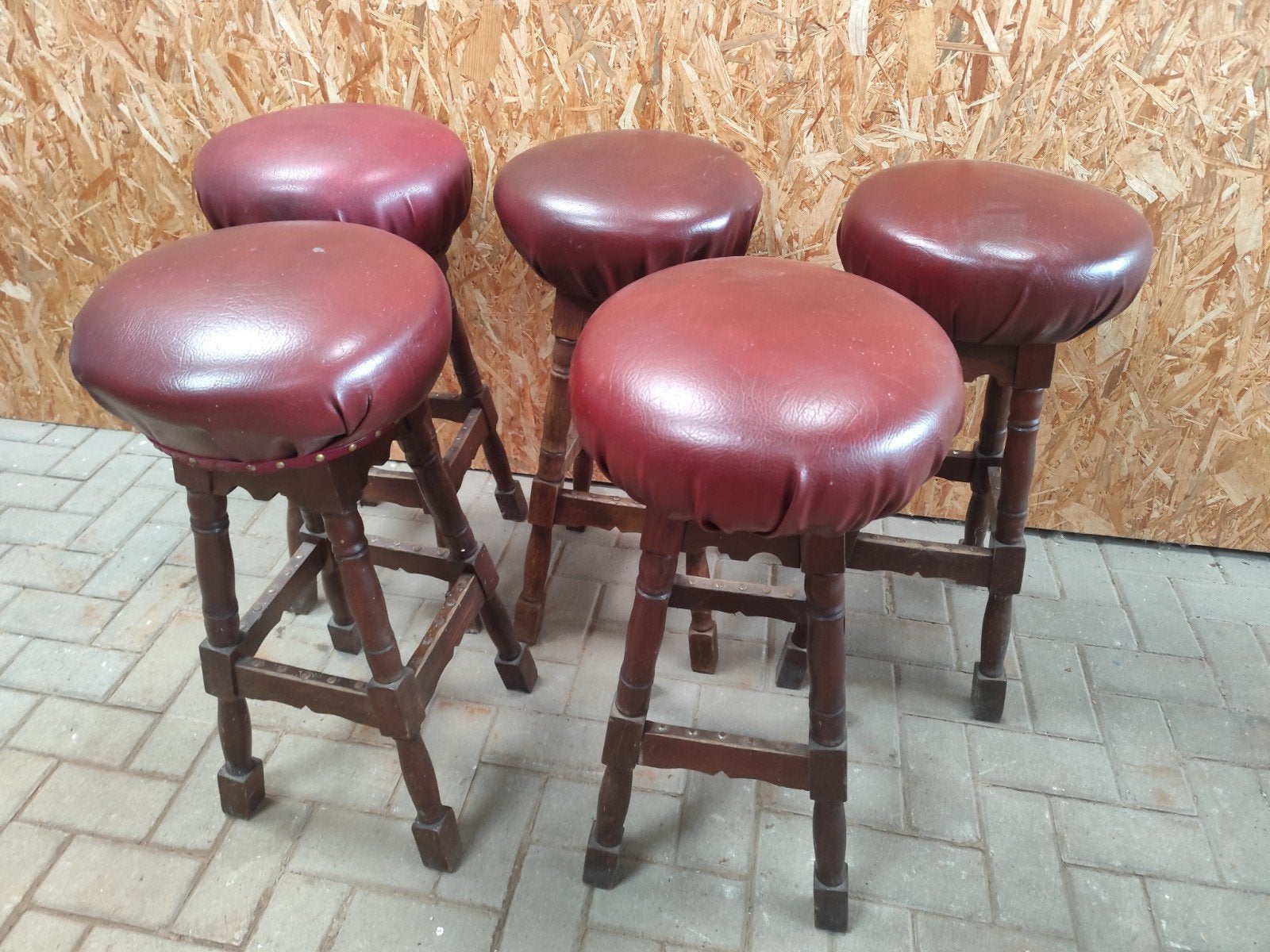 5 barkrukken, Huis en Inrichting, Barkrukken, Ophalen of Verzenden, 60 tot 90 cm