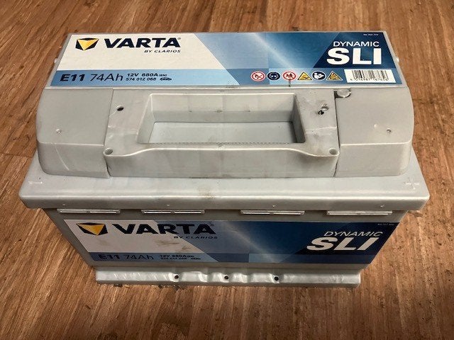 Varta Dynamic SLI E11 accu 12V 74Ah 278x175x190x190, Ophalen, Nieuw