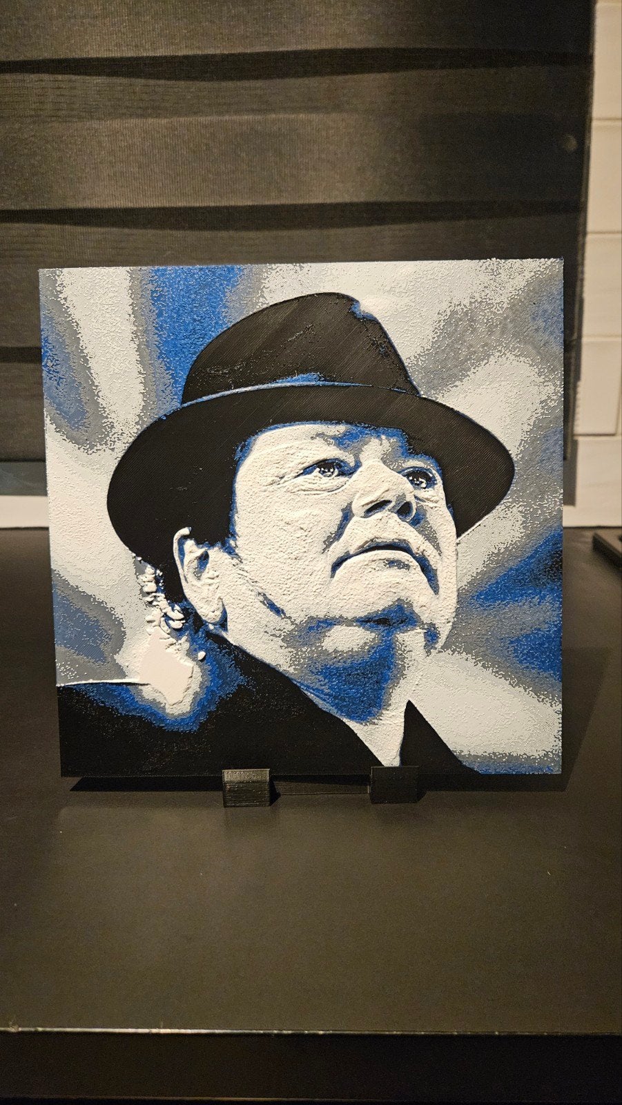 Uniek 3D-geprint portret van Andre Hazes, Verzamelen, Hazes, Pop, Beeldje of Miniatuur, Hazes, Nieuw