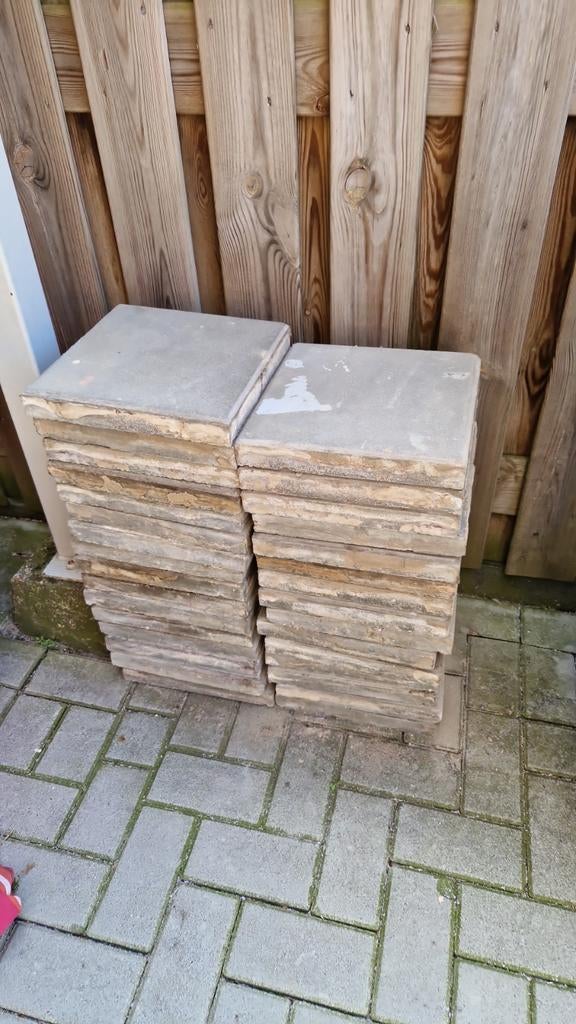 Betontegels, 30x30cm, GRATIS, Ophalen, 50 tot 150 cm, 10 m² of meer, 10 tot 30 cm