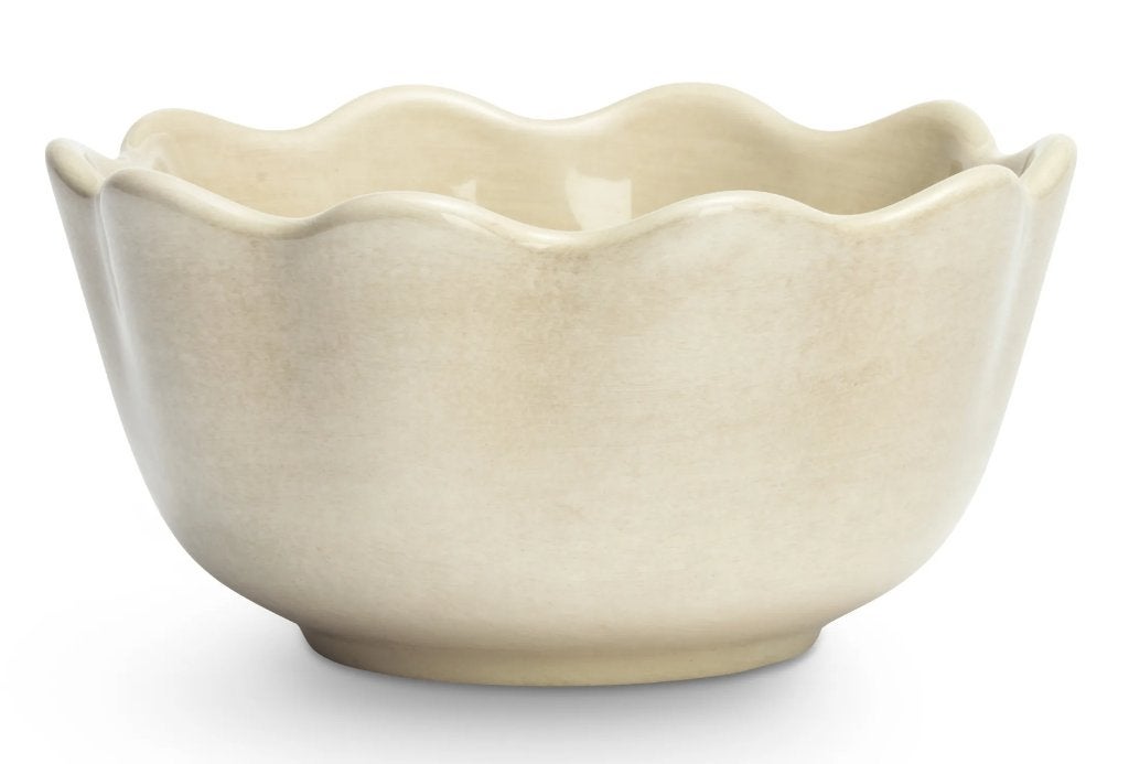Mateus - Oyster schaal Ø13 cm – Zand, Ophalen of Verzenden, Nieuw, Overige stijlen, Schaal of Schalen