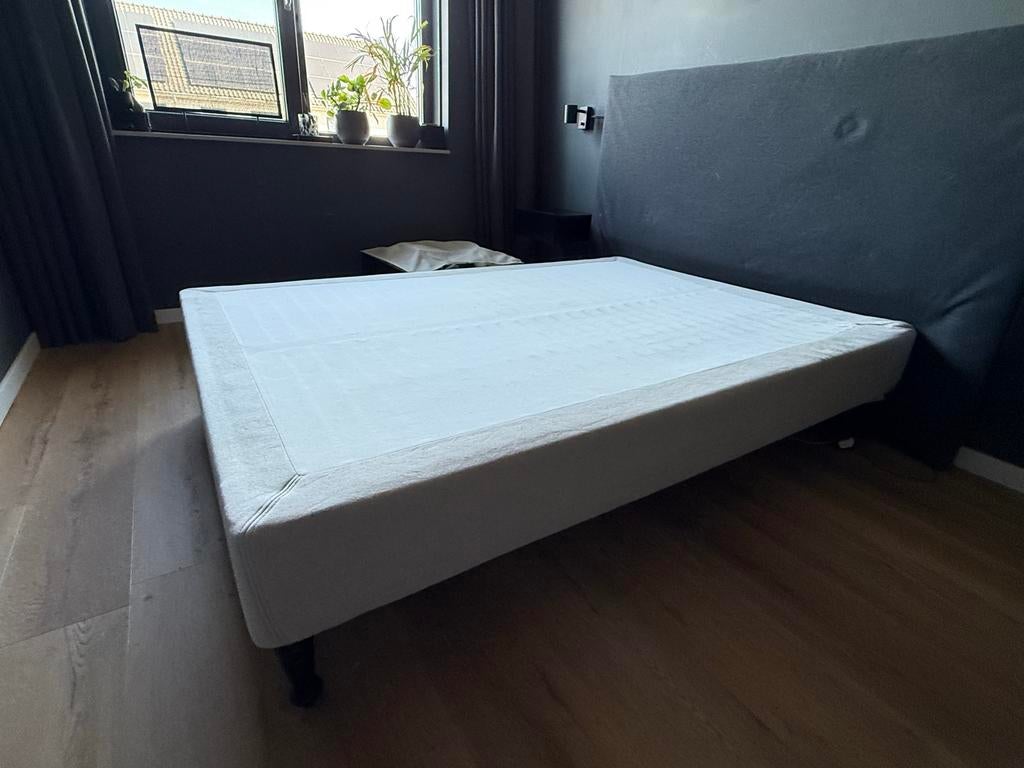 Espevar matrasbodem 140x200cm beige, Ophalen, Gebruikt, Tweepersoons, 140 cm