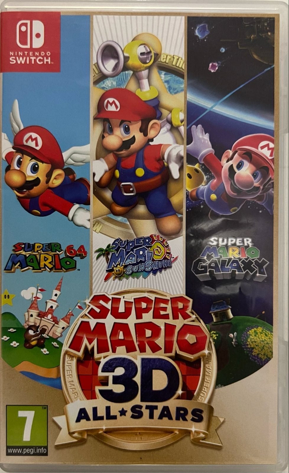 Super Mario 3D All-Stars Nintendo Switch, Ophalen of Verzenden, Zo goed als nieuw, Switch Original, Met games