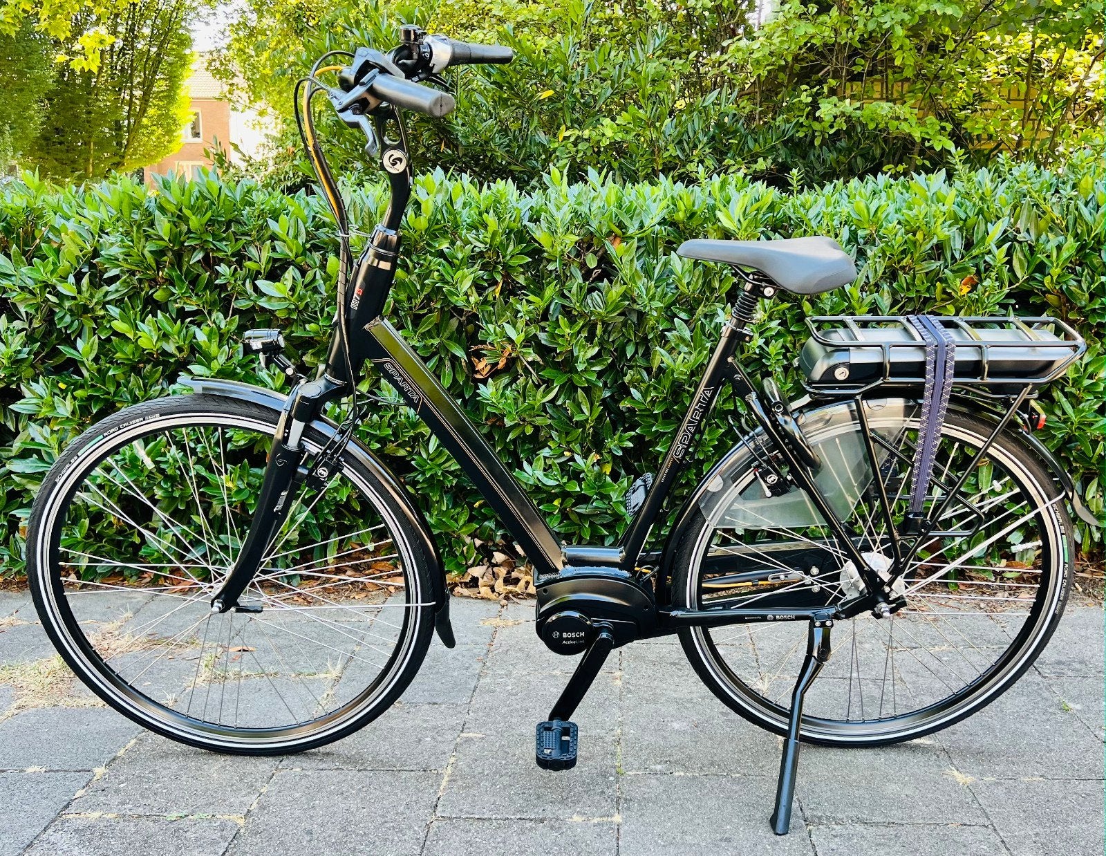 Elektrische fiets sparta bosch middenmotor active line, Ophalen, Sparta, Velgrem, Versnellingen