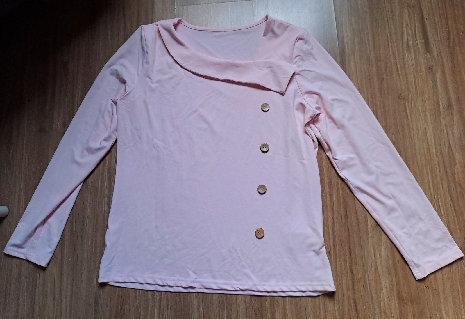Roze Polyester Top/Blouse Maat L ZGAN, Maat 42/44 (L), Ophalen of Verzenden, Zo goed als nieuw, ZGAN
