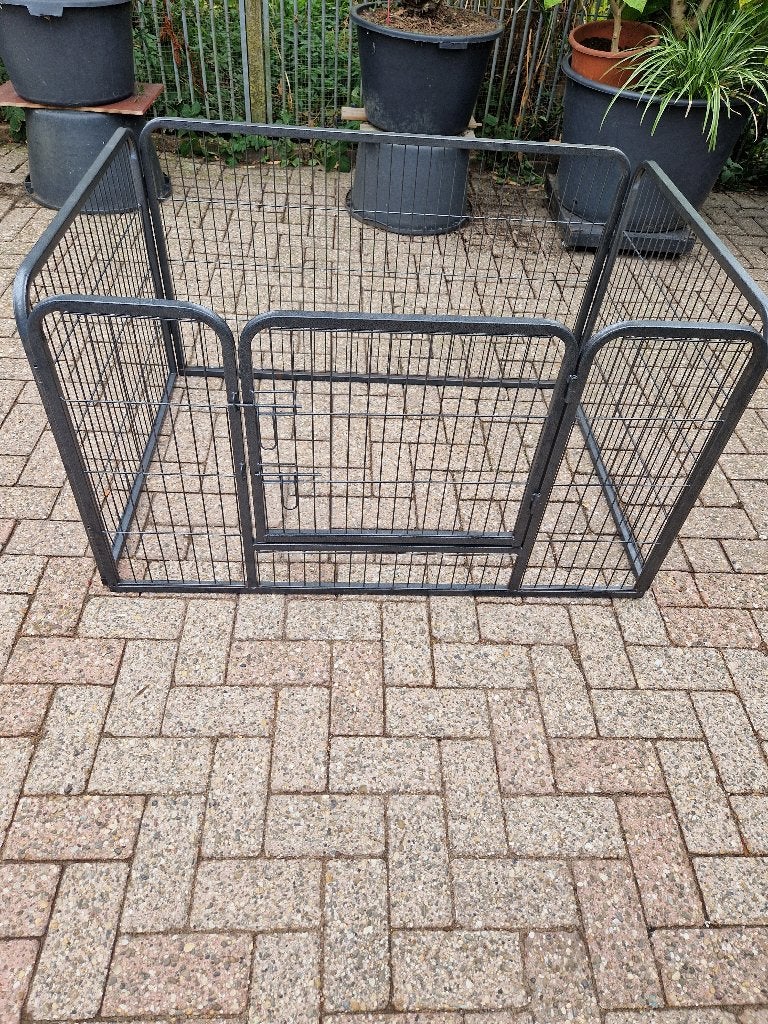 te koop, Dieren en Toebehoren, Hondenhokken, Ophalen, 65 tot 100 cm, Hondenhok, 110 cm of meer