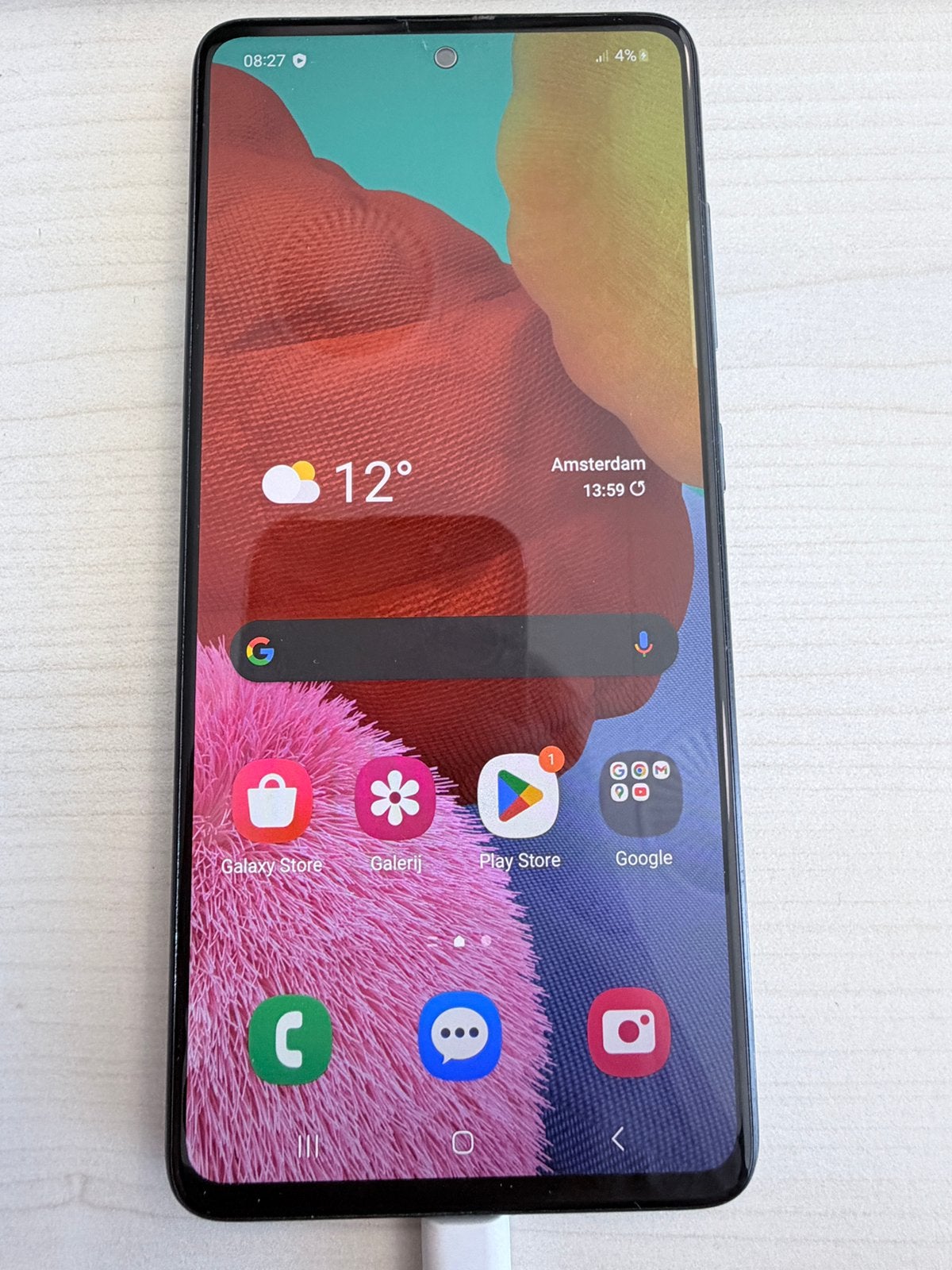 Samsung Galaxy A51 128GB, Telecommunicatie, Mobiele telefoons | Samsung, Zwart, Ophalen of Verzenden, Zo goed als nieuw, 10 megapixel of meer