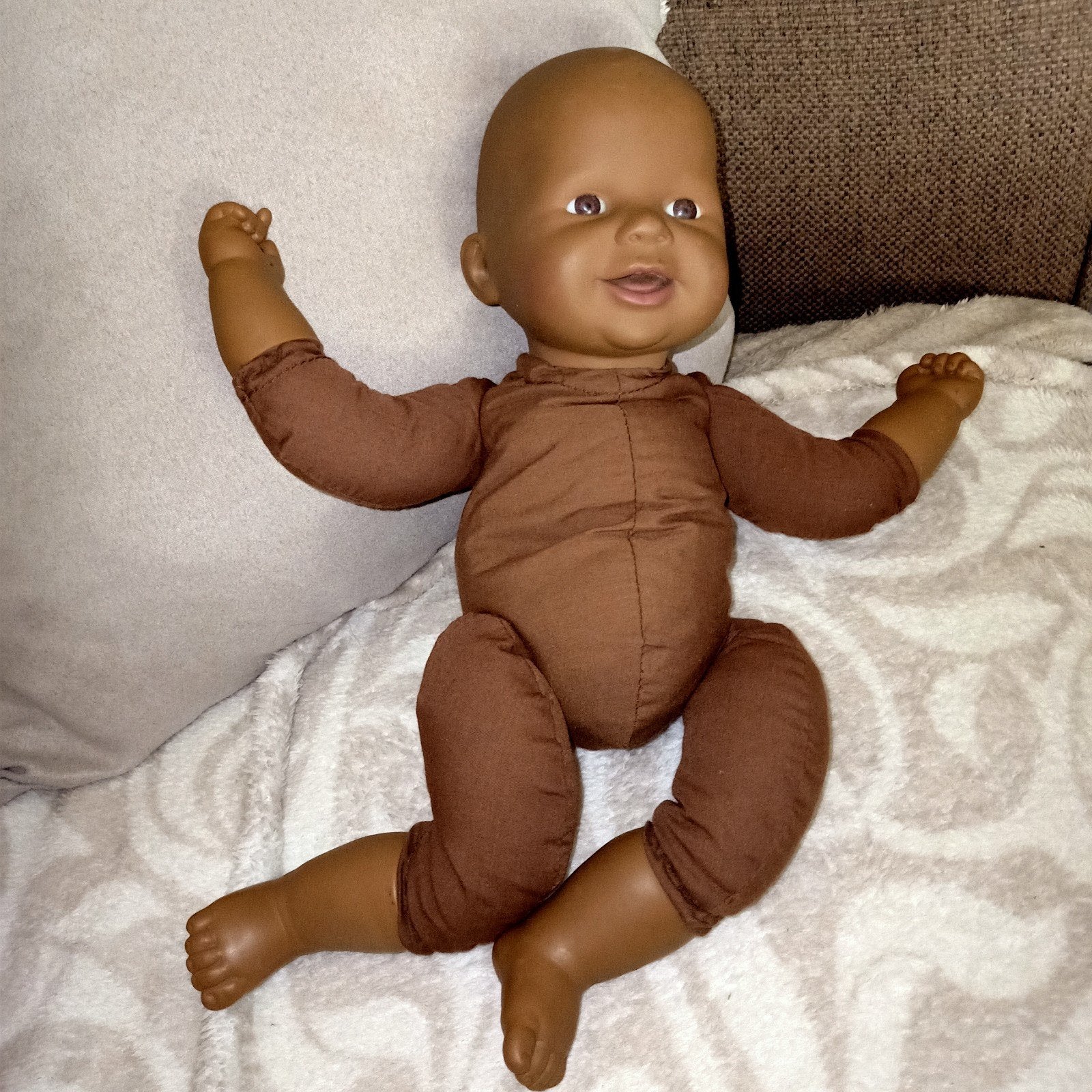Baby born. zapf creation, vintage. Met geluid, Verzamelen, Ophalen of Verzenden, Gebruikt, Pop