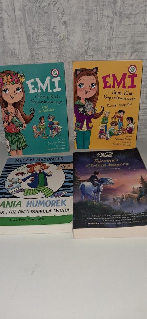 4 kinderboeken: Emi, Judy Moody, Star Stable, Ophalen