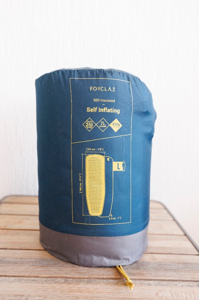 Forclaz 500 insulated slaapmat, Caravans en Kamperen, Slaapmatten, Ophalen of Verzenden, Zo goed als nieuw, 1-persoons