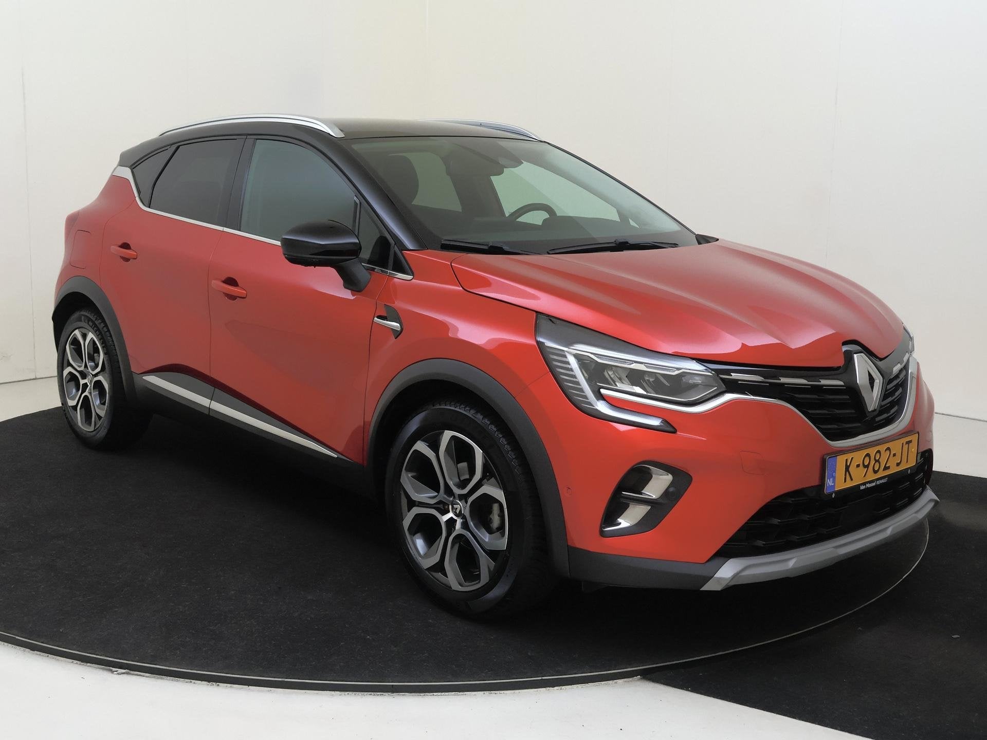 Renault Captur 1.0 TCe 90 Edition One | Parkeersensoren Voor, Auto's, Voorwielaandrijving, Gebruikt, Euro 6, Leder en Stof