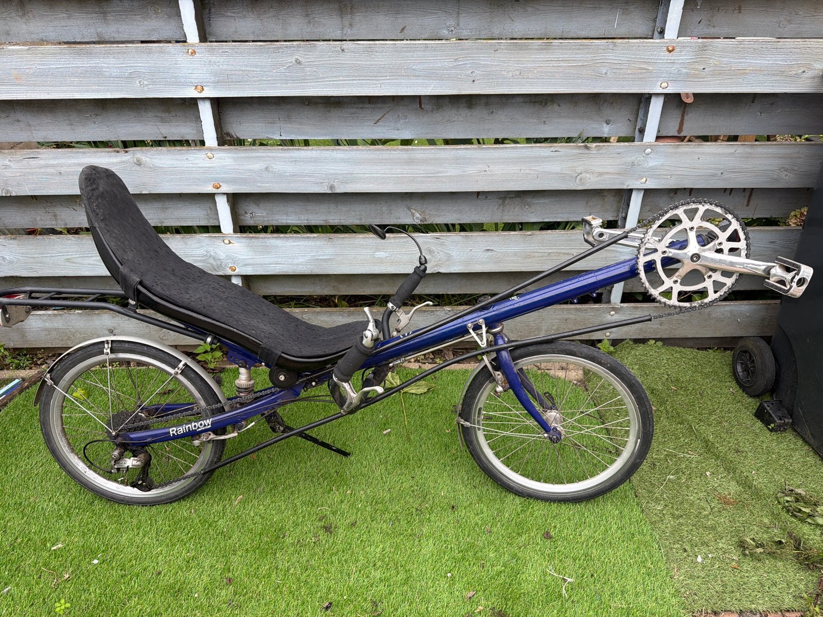 Rainbow Lyra Ligfiets - Comfortabel en Snel, Overige merken, Gebruikt, Velgrem, Onderstuur