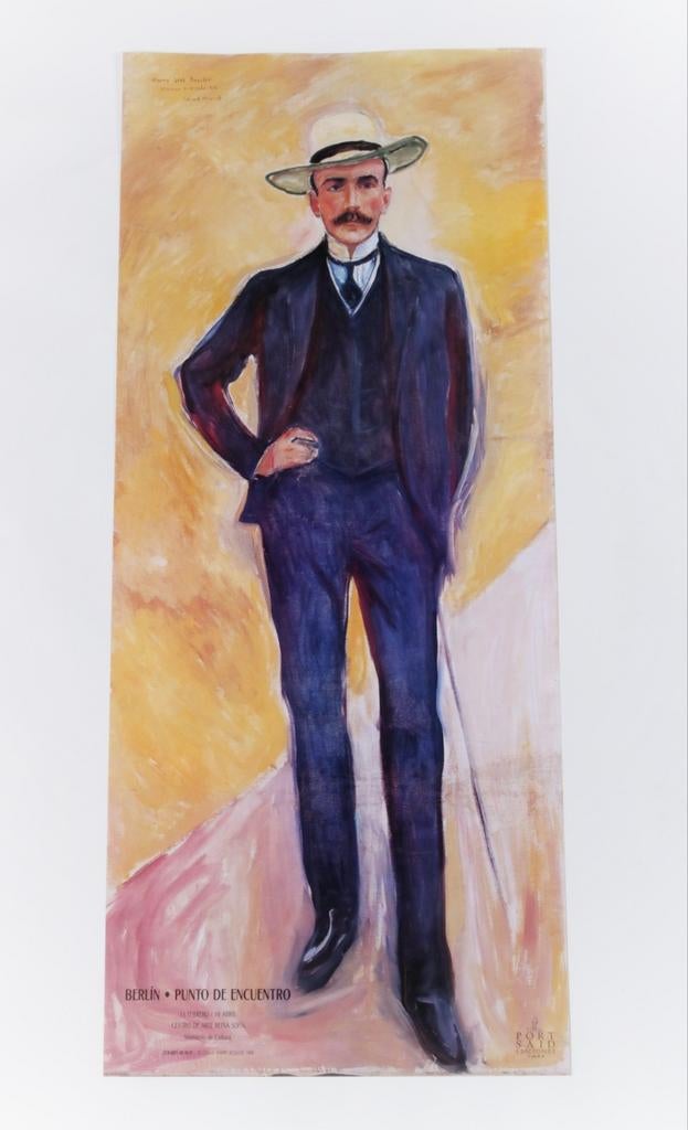 "Edvard Munch"
Harry Graf Kessler" (1906) "Berlín, Antiek en Kunst, Ophalen of Verzenden