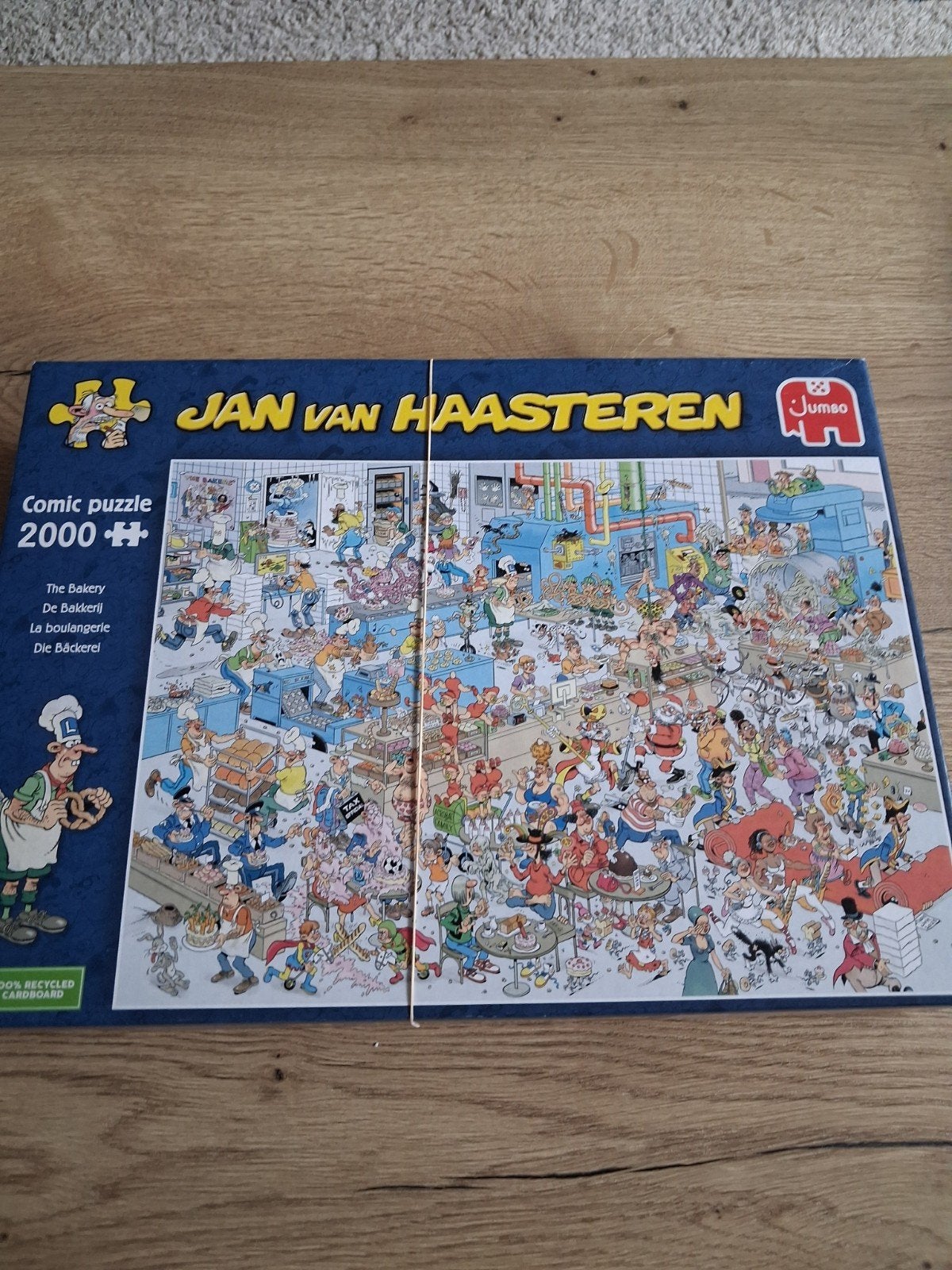 Jan van Haasteren De Bakkerij 2000 stukjes, Ophalen, Meer dan 1500 stukjes, Zo goed als nieuw, Legpuzzel