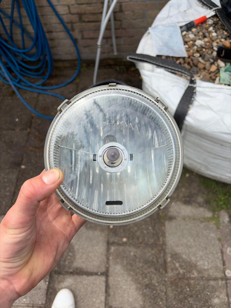 Vespa Primavera Koplamp - Origineel en Goede Staat, Fietsen en Brommers, Ophalen of Verzenden, Gebruikt, Koplamp, Vespa