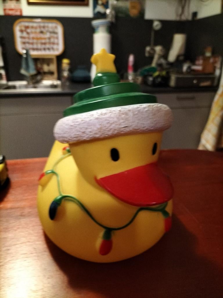 Bad eend kerstman, Ophalen of Verzenden