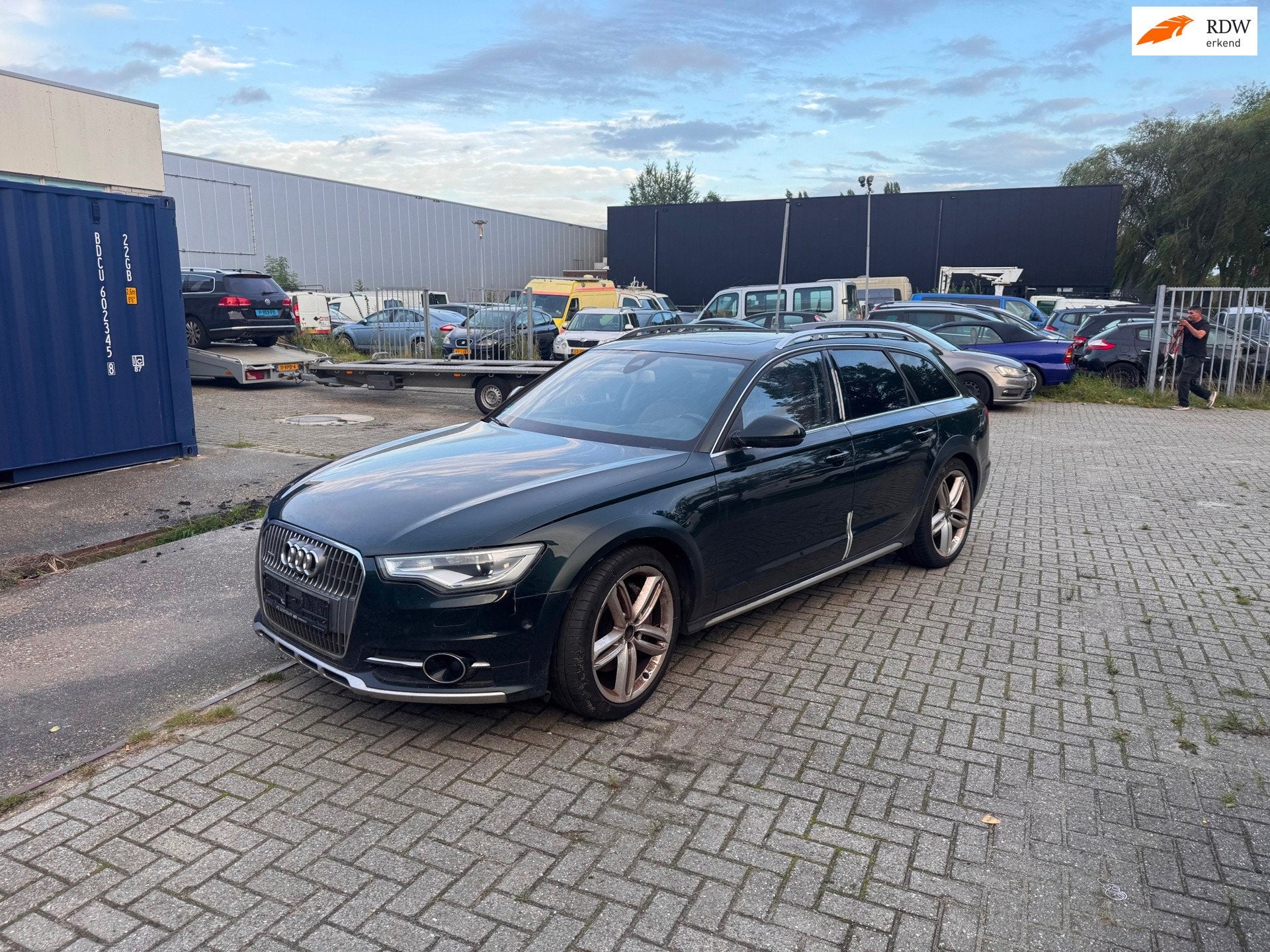 Audi A6 allroad quattro 3.0 TDI Business Edition Dynamo defe, Auto's, Automatische klimaatregeling, Gebruikt, Origineel Nederlands