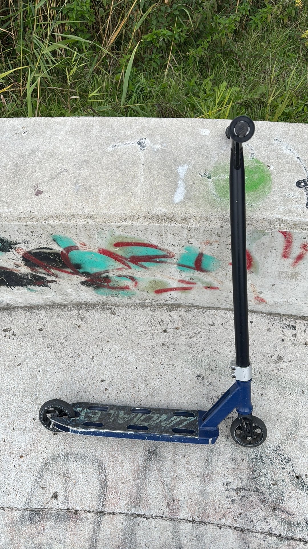 Stuntstep custom, Fietsen en Brommers, Ophalen, Gebruikt, Gewone step