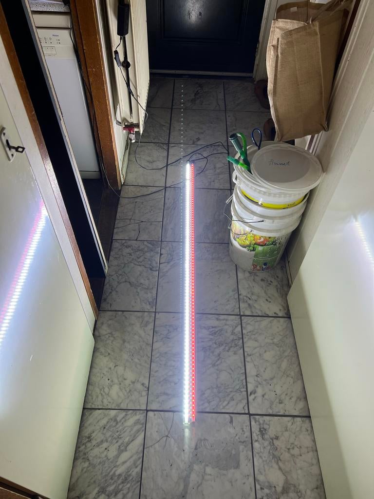 2 Superfish retroled 150cm lampen, Ophalen, Gebruikt, Verlichting of Verwarming