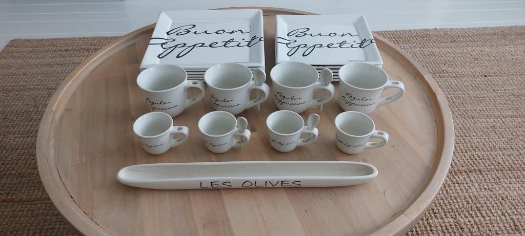 26 delig Riviera Maison servies., Ophalen, Gebruikt, Keramiek, Overige stijlen