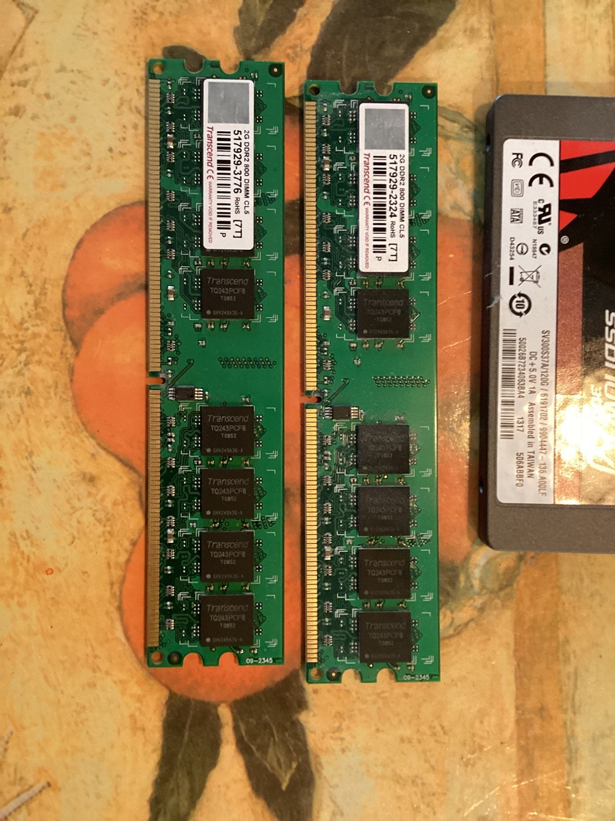 2gb ddr2 ram geheugen, Ophalen of Verzenden, Zo goed als nieuw, DDR2, Desktop