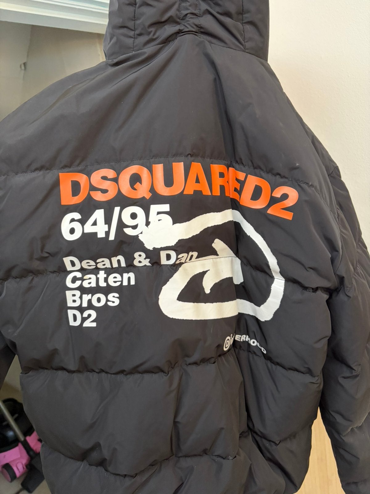 Dsquared jas maat 50 puffer, Kleding | Heren, Ophalen, Gedragen, Maat 48/50 (M), Zwart