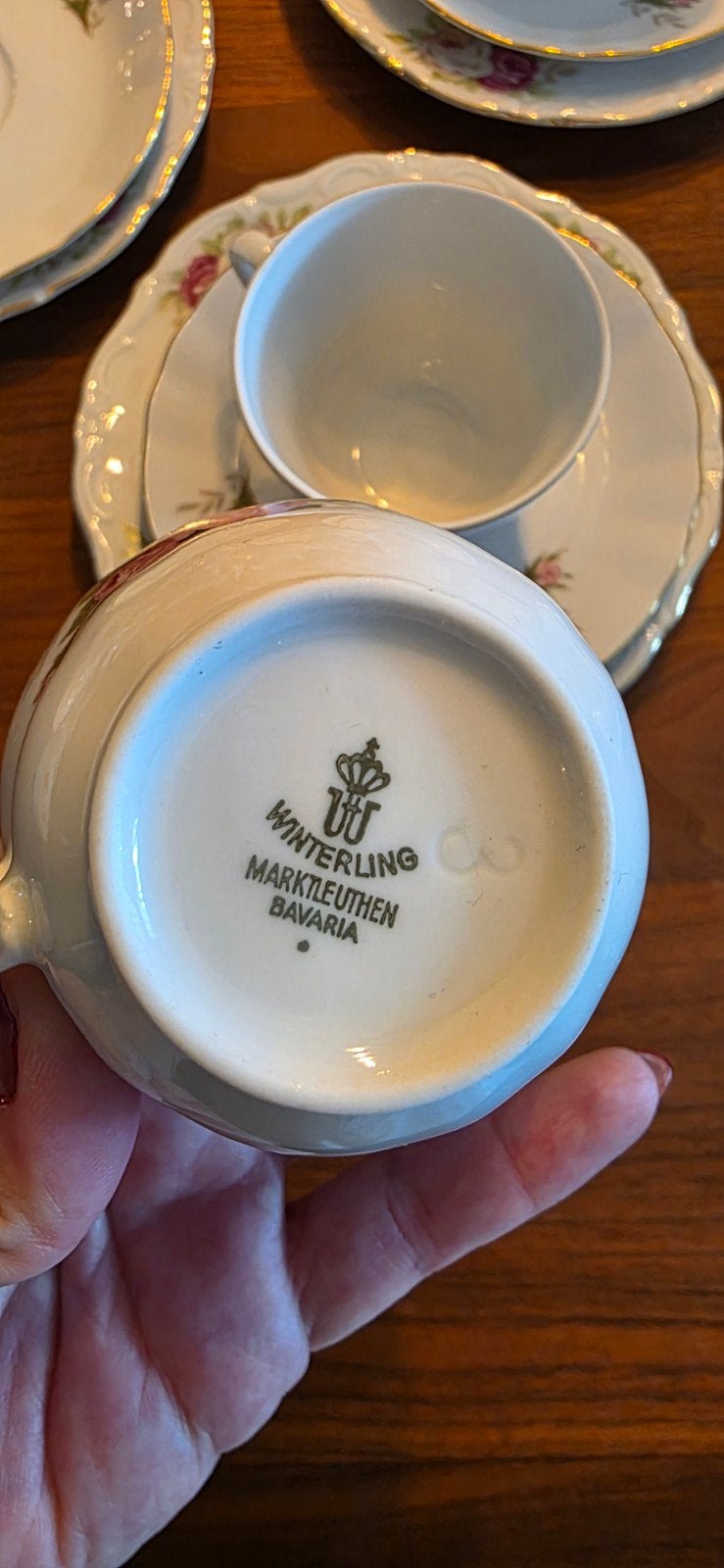 Exclusief 84-delig Winterling Marktleuthen Bavaria servies -, Ophalen, Porselein