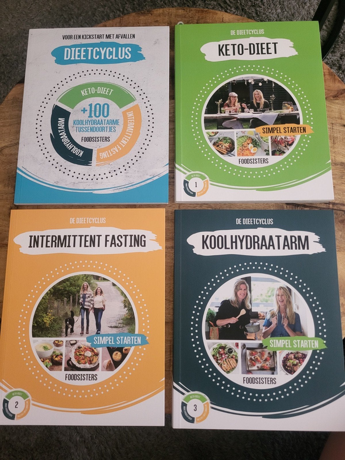 Foodsisters - De Dieetcyclus, Ophalen of Verzenden, Zo goed als nieuw, Dieet en Voeding, Foodsisters
