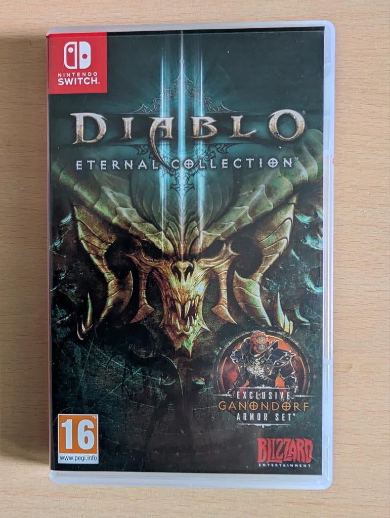 Diablo 3 Eternal Collection Nintendo Switch, Spelcomputers en Games, Ophalen, Online, 1 speler, Zo goed als nieuw