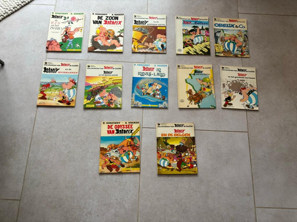 Asterix en Obelix stripboeken, Meerdere stripboeken, Ophalen, Gelezen