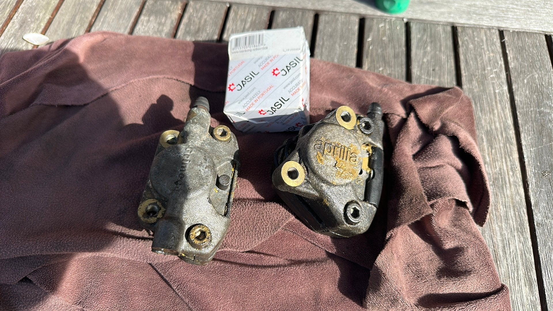 Aprilia Sr remklauwen minarelli, Fietsen en Brommers, Ophalen of Verzenden, Gebruikt, Aprilia