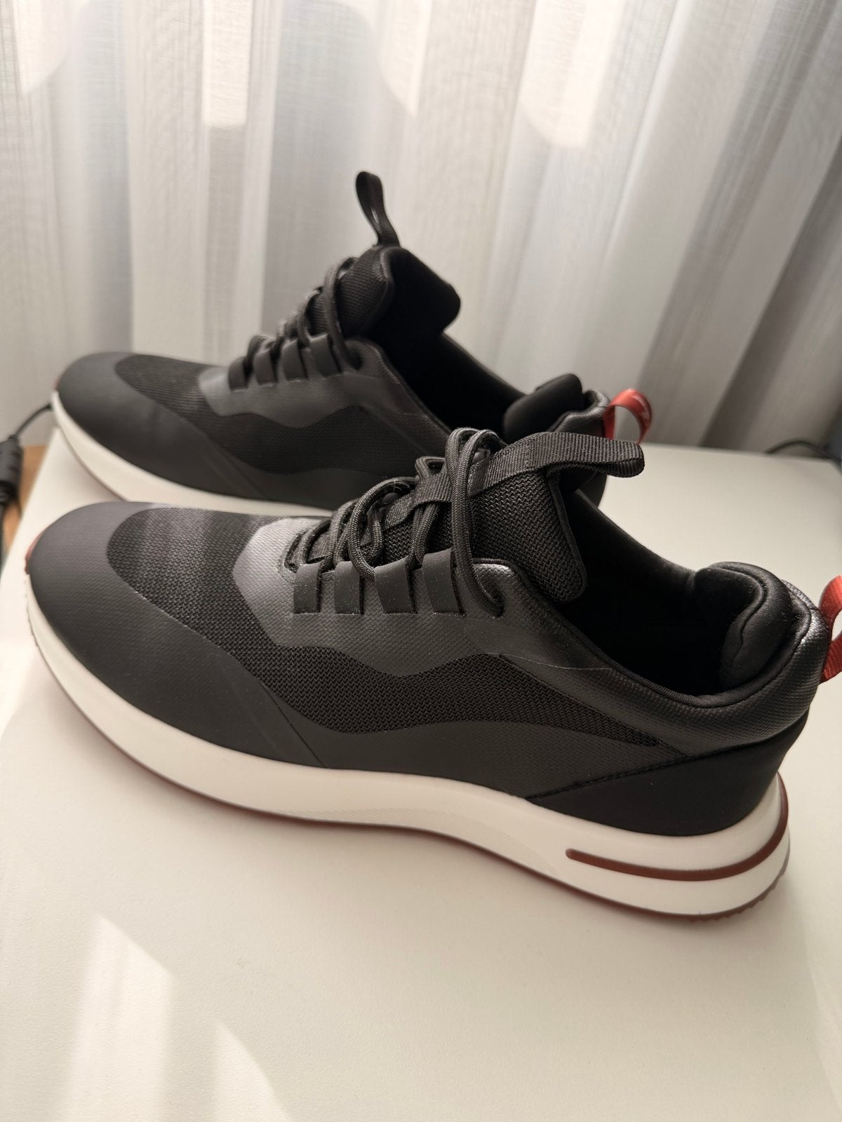 Loro Piana Sneakers Maat 46 ongedragen, Ophalen of Verzenden, Nieuw, Zwart, Sneakers of Gympen