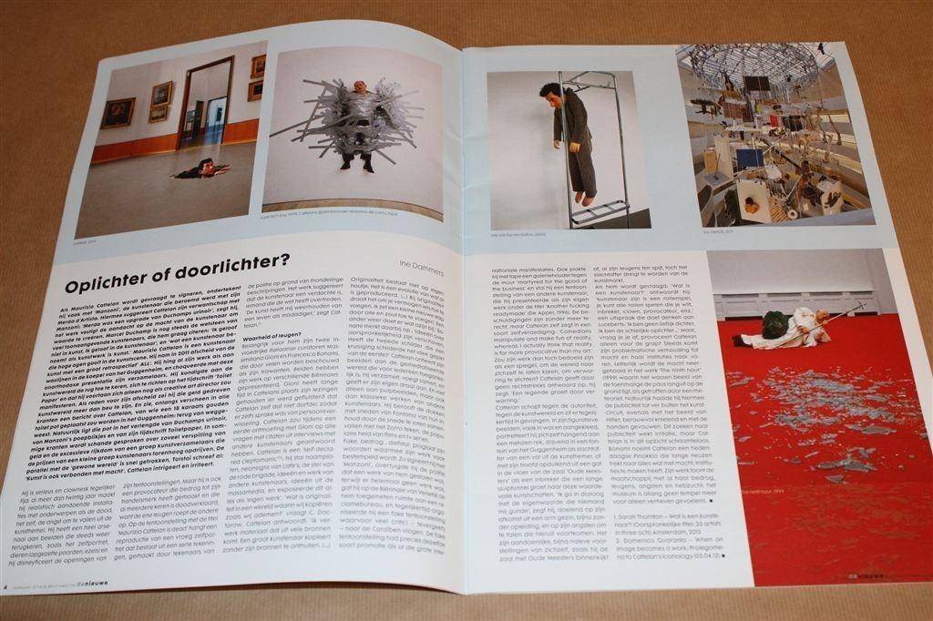Kunsttijdschrift De Nieuwe nr. 35 2016 – Zeldzaam exemplaar, Ophalen of Verzenden, Gelezen