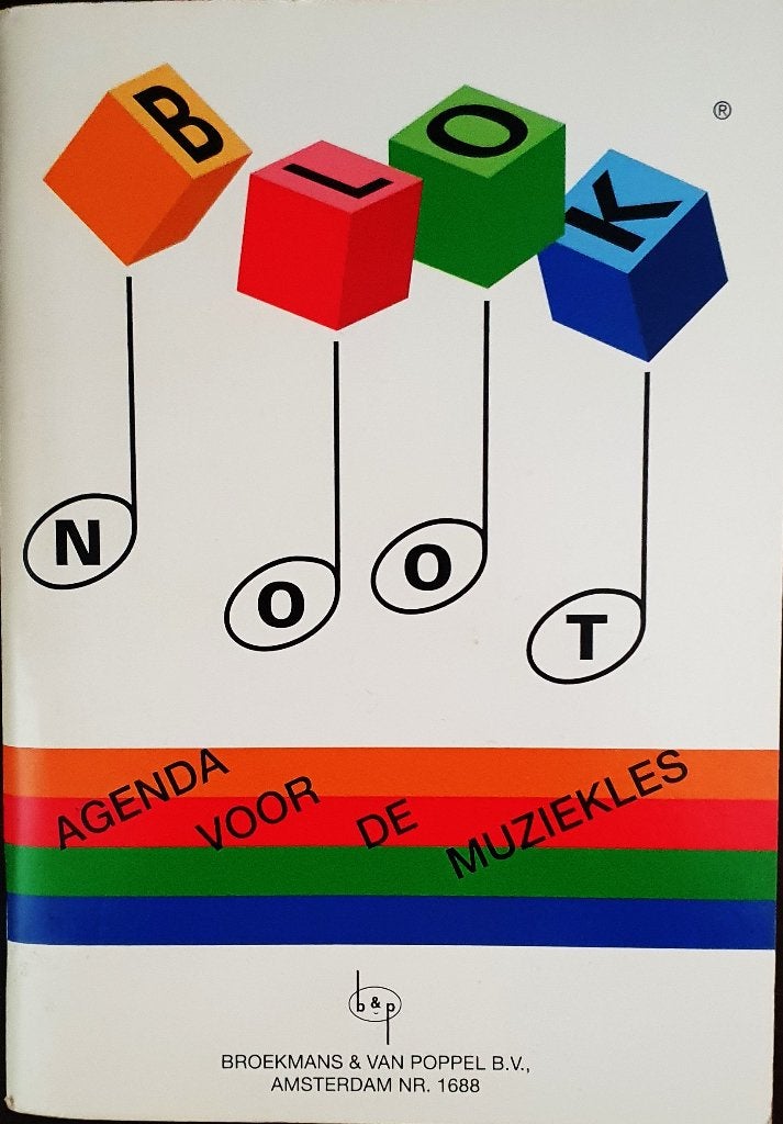 AGENDA voor de MUZIEKLES, Diversen, Ophalen of Verzenden, Nieuw