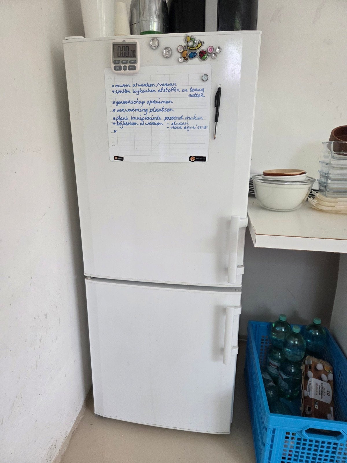 Liebherr Comfort Koel-vriescombinatie, Witgoed en Apparatuur, Ophalen, Gebruikt, 75 tot 100 liter, Met aparte vriezer