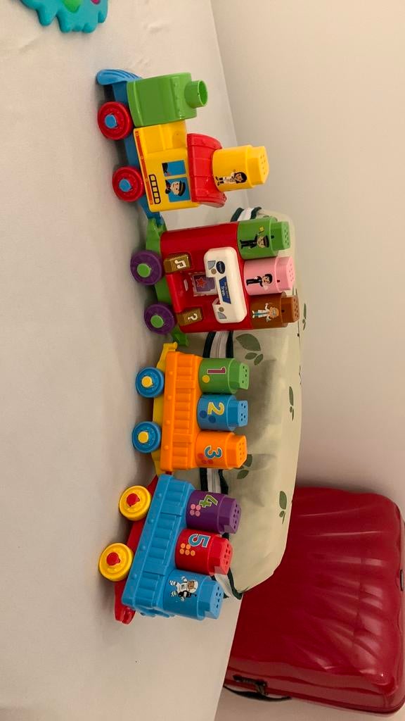 VTECH bla bla blocks trein, Ophalen of Verzenden, Gebruikt, 2 tot 4 jaar